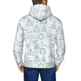 thumbnail image 5 of Zip Up Hoodies for Men - Math equation Print Long Sleeve Comfrt Men'S Fashion Hoodies & Sweatshirts, Jackets for Men Hoodies Pullover Clothing Clothes with Pouch, 5 of 5