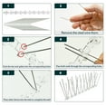 thumbnail image 6 of 2024 9.8-inch Bird Proof Nail Bird Proof Metal Stainless Steel Bird Proof Nail 15X Spike+1X Base, 6 of 7