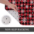 thumbnail image 6 of Yiaed Buffalo Plaid Snowflakes Print Flannel Doormat Mat Outdoor Indoor Door Mats,Welcome Matt Outdoor Front Door Mat Doormat Outdoor Mat Outdoor Mat,16"x24", 6 of 7