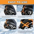 thumbnail image 6 of Dmxedts Reusable Zip-Tie Tire Snow Chains, Universal Anti-Skid Tire Straps with Adjustable Buckles, Portable Car Snow & Mud Traction Chains for Cars, SUVs & Trucks (20-Pack), 6 of 8