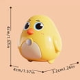 thumbnail image 3 of GUANGHONG Poussins Protégeant Poussins Poulet Horloge Suivez le Tôt un Matin, 3 of 4