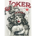 thumbnail image 4 of Skeleton Joker & Queen Men's T-Shirt (Small), 4 of 4