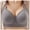 Grey, variant on Women's Push Up Wireless Bra Comfort Support No Underwire Bras Comfortable Wire Bralette Everyday Underwear