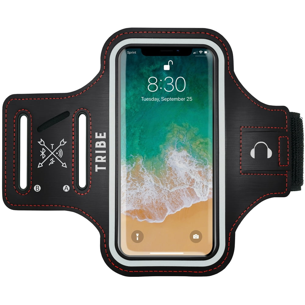 TRIBE Running Phone Armband Holder for iPhone 11, 11 Pro, 11 Pro Max, X