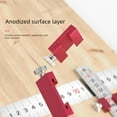 thumbnail image 4 of Alloy Steel Rule Stop Precise Measuring Tool For Engineers Carpentry And DIY Projects With Corrosion Resistant Design, 4 of 9