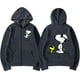 thumbnail image 3 of Snoopy-Sudadera con capucha y cremallera para hombre y mujer, chaqueta blanca de dibujos animados de Anime, abrigos de gran tamaño para pareja, primavera y otoño, novedad de 2024, 3 of 5