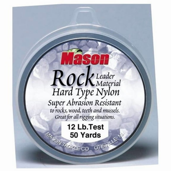 Mason Tackle Company  Rock Hard Type Nylon - 50 lb.