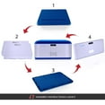 thumbnail image 2 of SereneLife SLSBIN20.5 - Locking Storage Container Bin - Safety & Security Storage Box (21 Gal. Capacity), 2 of 4