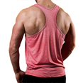 thumbnail image 2 of Men Sleeveless Workout Muscle Tank Top Bodybuilding Gym Sports Fitness T-Shirt, 2 of 3