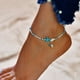 thumbnail image 2 of Pie Pulsera Playa Tobillera Cadena de Oro Mujeres Tobillera, 2 of 4