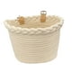 thumbnail image 5 of Cesta infantil para bicicleta, cesta delantera ajustable para llevar bicicletas Blanco lechoso, 5 of 9