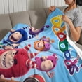 thumbnail image 3 of Oddbods anti-pilling, suave, ligera, esponjosa y acogedora de lujo para hogar y cocina – Perfecta para niños y adultos,130X150cm, 3 of 6