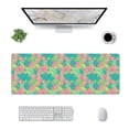 thumbnail image 3 of Disketp Gaming Mouse Pad Colorful Palm Leaves Pattern Large Mouse Mat Long Extended Desk Pad Non-Slip Rubber Mice Pads Stitched Edges Thin Pad (11.8x31.5 Inch), 3 of 8