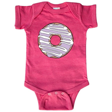 

Inktastic Purple Donut Donut Frosting Donut Icing Glaze Gift Baby Boy or Baby Girl Bodysuit