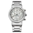 thumbnail image 3 of Calvin Klein Men's K7547126 Swiss Made Silver Dial Stainless Steel Chronograph Watch, 3 of 4