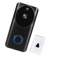 thumbnail image 2 of Monstrate HD 1080P Smart WiFi Video Timbre Cámara Intercomunicador visual IP Timbre de puerta Inalámbrico Cámara de seguridad para el Electrodomésticos Negro Timbre+DingDong Monstrate HA005269-02, 2 of 6