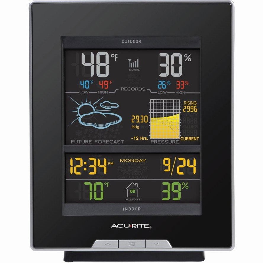 AcuRite 02008A1 Digital Weather Station with Reverse Color Display by