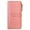 Pink, variant on Ultra Slim Wallet Credit Card Holder Thin Bifold Clutch Wallets with Zipper Pocket for Women