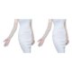 thumbnail image 4 of Jumpingount Guantes largos para mujer Decoración elegante para la mano Estilo simple Elegante Color sólido Guantes para los dedos de las señoras Verde claro 2piezas, 4 of 6