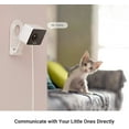 thumbnail image 6 of Zmodo Mini Pro 1080p Indoor Home Security Camera Wireless Baby Monitor/Pet/Nanny Camera, Two-Way Audio, Night Vision, Motion Detection (2 Pack), 6 of 8
