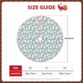 thumbnail image 2 of Fotbe Polar Bears And Snowy Winter Pattern Christmas Tree Skirt, Tree Skirts Plush Christmas Decorations, Christmas Tree Skirts Xmas Decorations Holiday Party Decor-36", 2 of 6