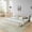 Beige + King, variant on 2. Thick Chenille Fabric King Size Platform Bed Frame, Upholstered Headboard & Sturdy Solid Frame, No Box Spring Needed,Beige