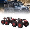 thumbnail image 1 of Rc Chassis, Carbon Fiber Low Center Gravity 8x8 Chassis Frame Replacement For Axial Scx24 Rc Car, 1 of 7
