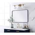 thumbnail image 3 of Elegant Lighting MR802436BL 24 x 36 in. Soft Corner Metal Rectangular Mirror, Blue, 3 of 6