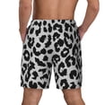 thumbnail image 4 of Daiia Similar To Leopard Print Mens Swim Trunks Swim Shorts Quick Dry Swim Shorts with Mesh Lining Pockets-Medium, 4 of 9