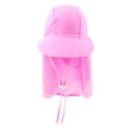 thumbnail image 2 of Sombrero de protección solar CUTICAT con solapa para el cuello rojo, 2 of 8