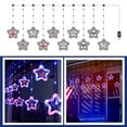 thumbnail image 4 of PFFRIZ Memorial Day Table cloth 10 Hang Independence Day Decorative Party Supplies USA Flag Party Decoration Props Red White Blue Stars, 4 of 9