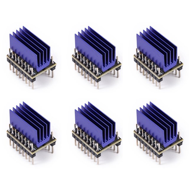 6X 12V/24V Max 4.4A TMC5160 Controlador de Motor Paso una Paso StepStick SPI Silencioso para FLY-CDY F407ZG Super Board Piezas de Impresora 3D