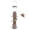 Gray, variant on XYADX Wild Bird Feeders for Outdoors Hanging, Metal Tube Feeder, 6 Feeding Ports, Copper - 1 Pack