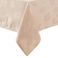 thumbnail image 7 of Newbridge Thanksgiving Taupe Tremont Autumn Leaf Damask 52 x 70 inch Rectangle Fabric Tablecloth, 7 of 7
