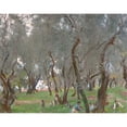 thumbnail image 2 of John Singer Sargent 24x20 Gold Ornate Framed and Double Matted Museum Art Print Titled - The Olive Grove (1910), 2 of 4