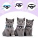 thumbnail image 5 of Paquete de 3 collares para gatos, collar para gatos con cierre de seguridad de 3/8" de ancho, cinta reflectante y mascota para perros y gatos (3 colores), 5 of 5