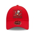 thumbnail image 2 of Men's New Era Red Tampa Bay Buccaneers Framed AF 9FORTY Snapback Hat, 2 of 6