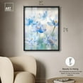 thumbnail image 4 of Dreaming in Blue Shadowbox Print Floral Art by Art Remedy, Black Frame, 30 x 36, 4 of 6