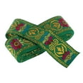 thumbnail image 4 of pitrice National Style Sewing Jacquard Trim National Ribbon Roll Trim Ribbon Roll DIY Crafts Decoration Grass Green, 4 of 9