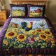thumbnail image 1 of Gallo Girasol Granja Dai241224253 Colcha Juego de Cama, 1 of 5