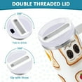 thumbnail image 3 of Yayeee 30oz Double-Wall Insulated Stainless Steel Tumbler with Handle Bottle, Various Toasts, 3 of 8