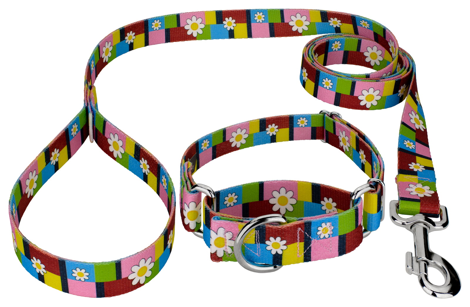 Floral Collection with 8 Charming Designs Country Brook Petz Martingale Dog Collar