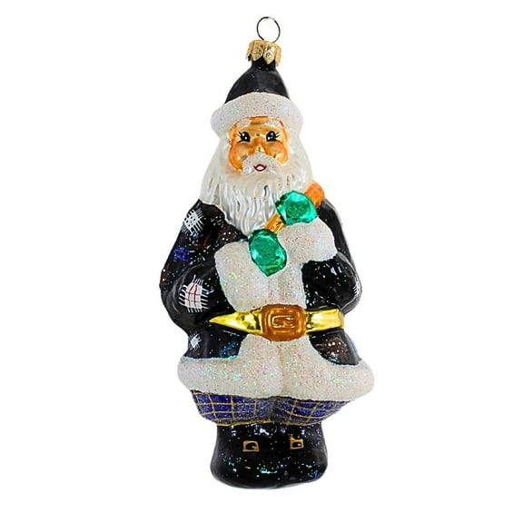 Christopher Radko Company Oxford Santa - 1 Glass Ornament 7 Inch, Glass - Ornament Christmas 972560