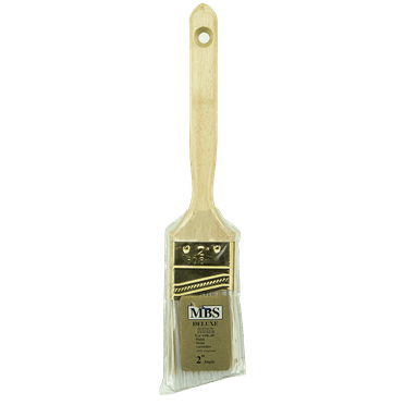 Angled Paint Brush 2" Width 100% Polyester For all Paints Interior/Exterior