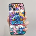 thumbnail image 1 of Funda de silicona de Disney Stitch para iPhone, Funda de teléfono para iPhone 14, 13, 12 mini, 11 pro, xs, max, X, XR, 5, 6, 7 PLUS, regalo de pareja Fivean unisex, 1 of 2