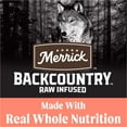 thumbnail image 4 of Merrick Backcountry Grain Free Dry Adult Dog Food, Kibble With Freeze Dried Raw Pieces, Pacific Catch With Salmon, 20.0 lb. Bag, 4 of 12