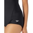 thumbnail image 5 of Speedo Women's Princess Seam Ultraback One Piece Full Swimsuit, Black, Size 18, 5 of 13