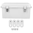 thumbnail image 2 of Waterproof Electrical Box, Weatherproof Electronics Enclosure Easy To Open Close  For Indoor Industrial Applications For Harsh Environments, 2 of 8