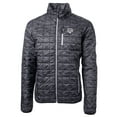 thumbnail image 2 of Men's Cutter & Buck  Black Texas A&M Aggies Rainier Primaloft Eco Full-Zip Hooded Jacket, 2 of 3