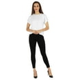 thumbnail image 2 of Inkmeso T-shirt à Épaules Tombantes et Col Rond pour Femmes, Coupe Décontractée pour l'Été, 2 of 7